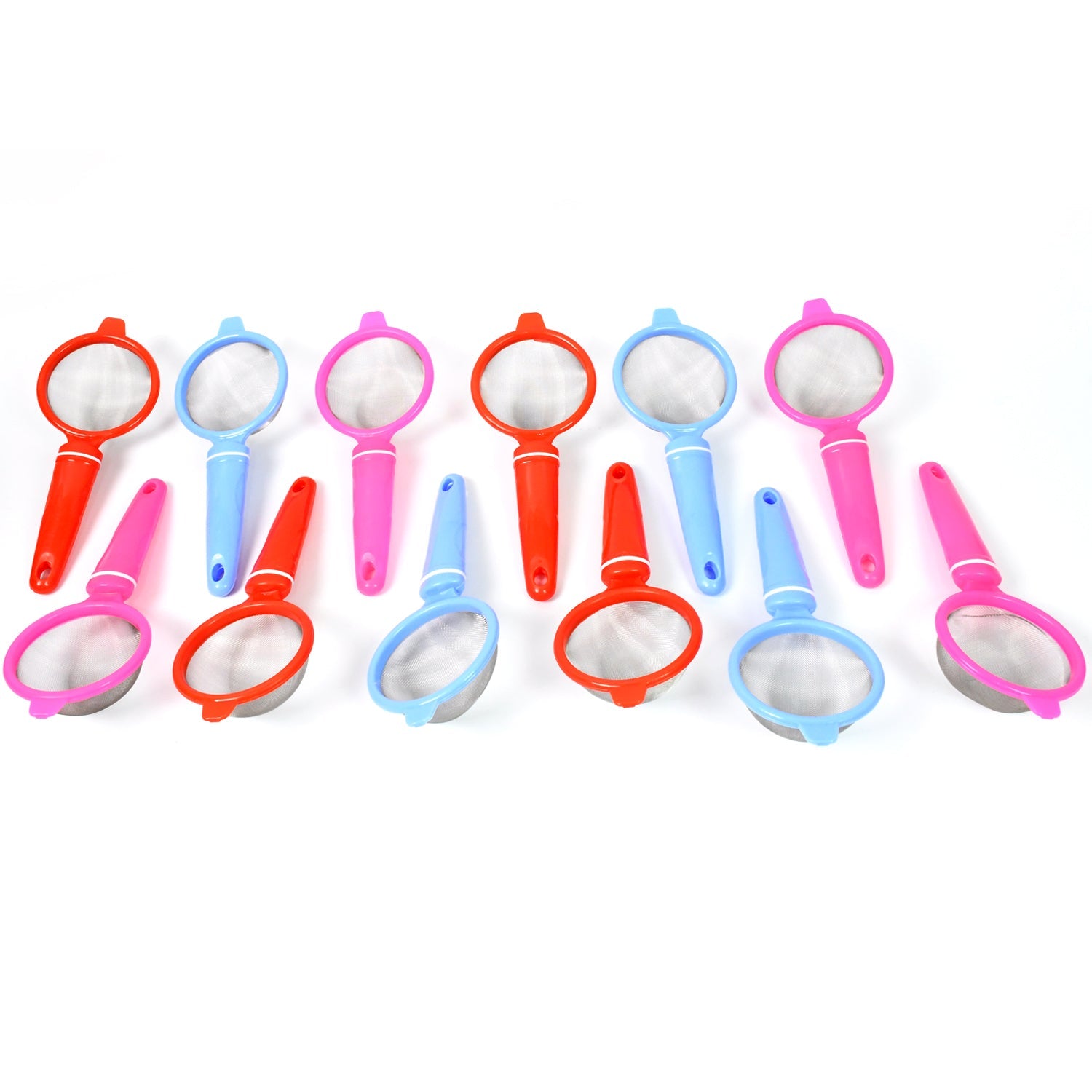 Plastic Multipurpose Tea and Coffee Strainer (Pack of 12 Pcs) Plastic Multipurpose Tea and Coffee Strainer (Pack of 12 Pcs)